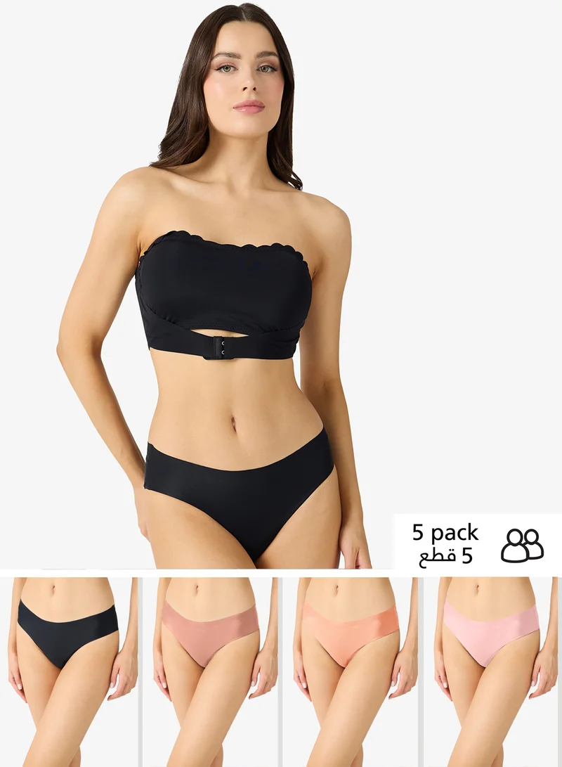 Ginger 5PC Seamless Brief
